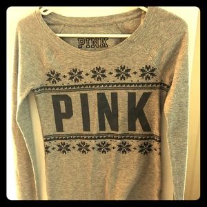 Two long sleeve Pink shirts